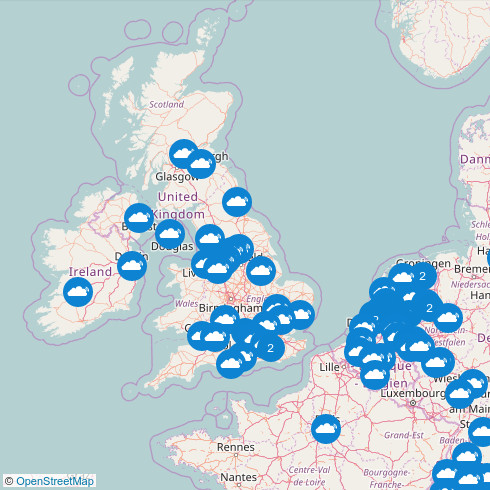 The Things Network UK Map