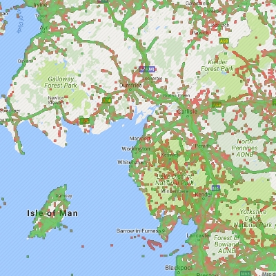 4G Coverage in North United Kingdom