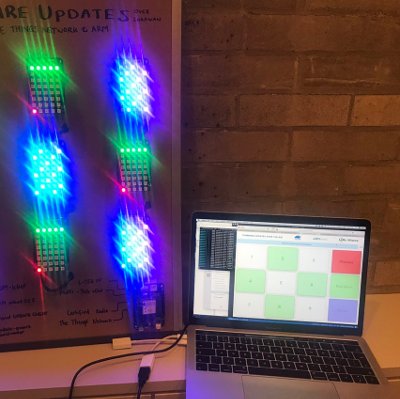 LoRaWAN TTN FOTA demo hardware